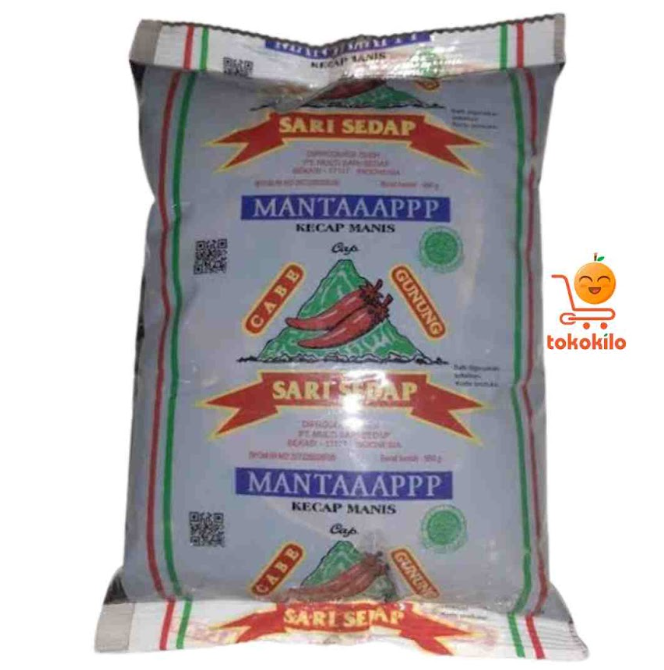 Kecap Manis Sari Sedap Cap Cabe Gunung 550gr
