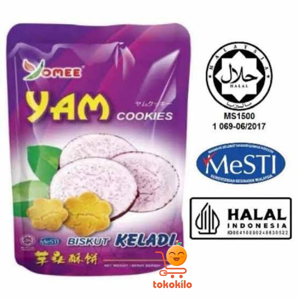 Yomee Yam Cookies Biskuit Keladi 100gr