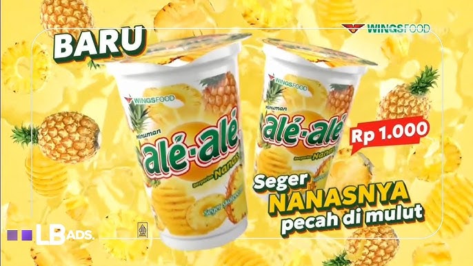 AleAle Rasa Nanas 180ml