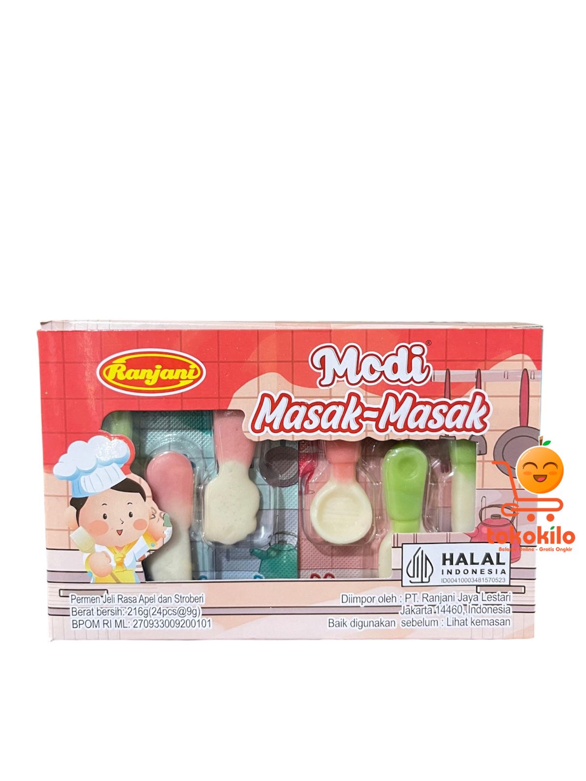 Ranjani Modi Masak-masak Gummy 216g (24pcs @9g)