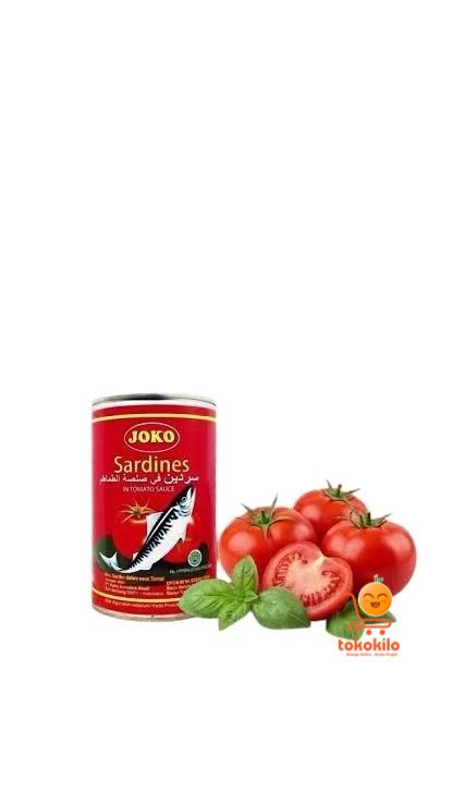 Joko Sarden Saus Tomat 155gr, 425gr