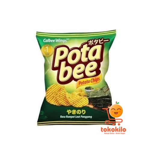 Potabee Potato Chips Grilled Seaweed 15gr,  68gr, 120gr