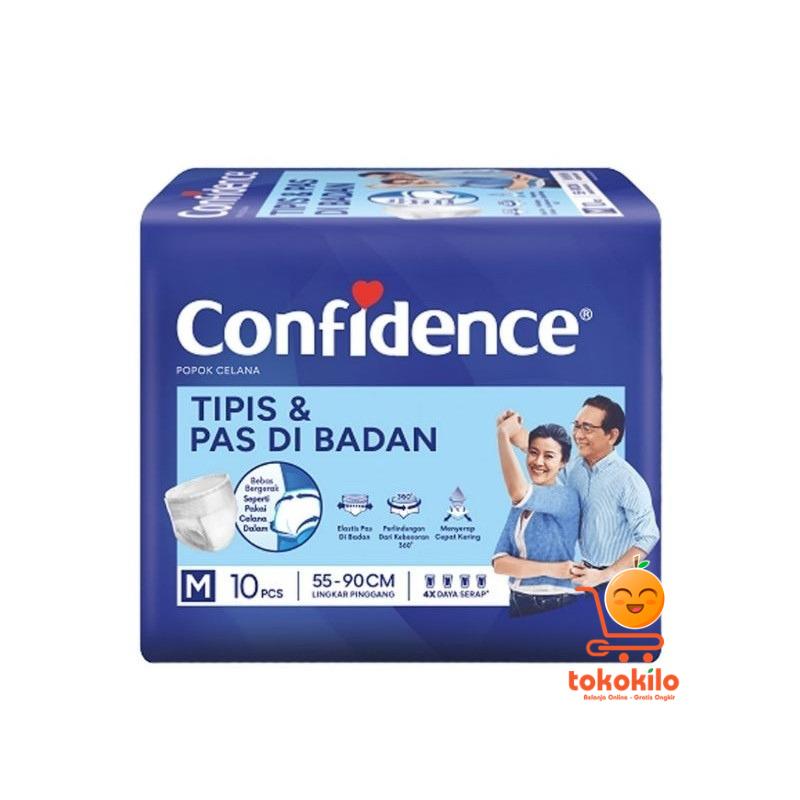 Confidence Popok Celana Lansia Tipis & Pas