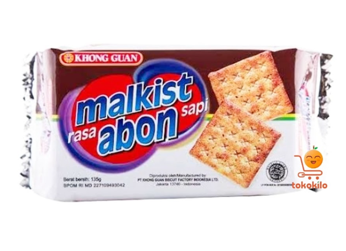 Khong Guan Malkist Abon Sapi 135gr