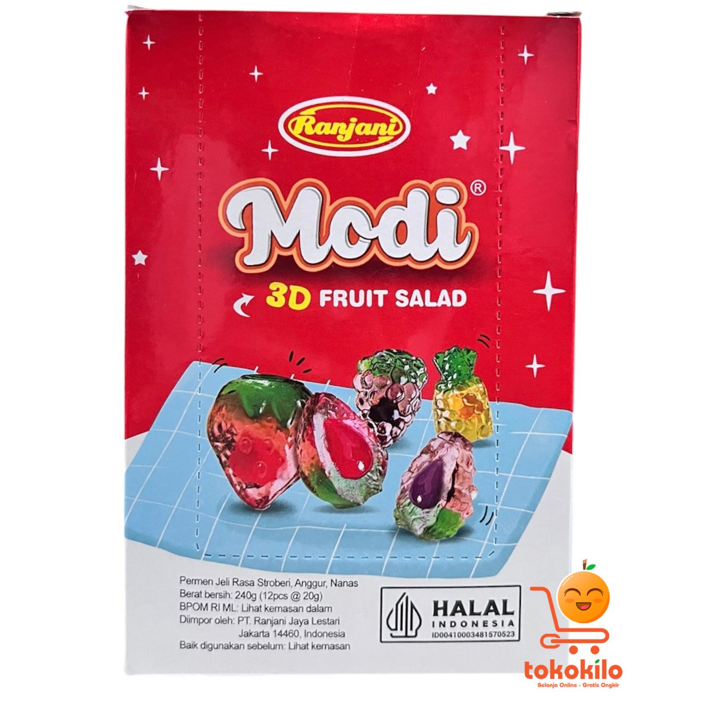 Ranjani Modi 3d Fruit Salad (isi 12pcs) 20gr