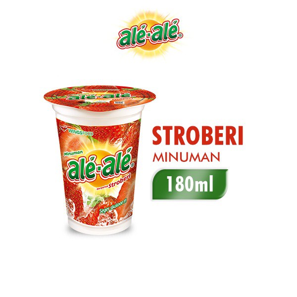 Ale Ale Stroberi 180ml