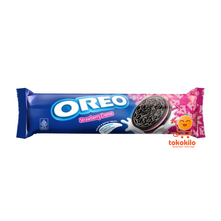 Oreo Strawberry Cream 105gr
