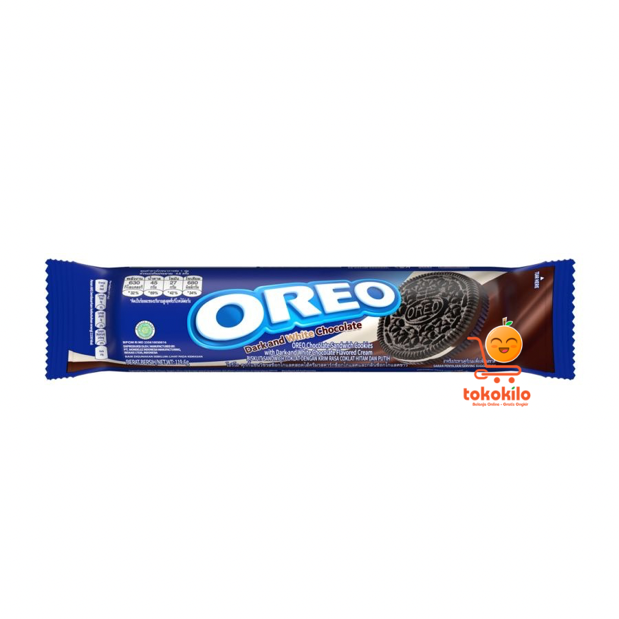 Oreo Dark & White Chocolate 105gr 