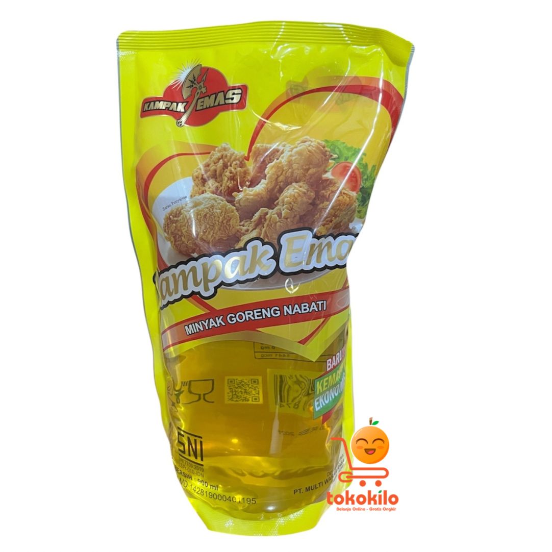 Minyak Kampak Emas 900ml, 1,8 L