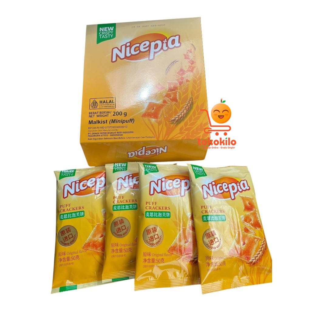 Denex Nicepia Malkist Minipuff 200gr