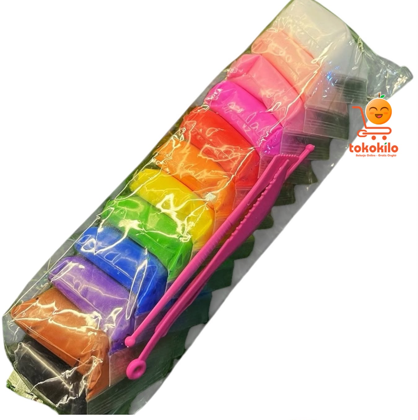 Playdough Mainan Anak (1 Pack X 12pcs)