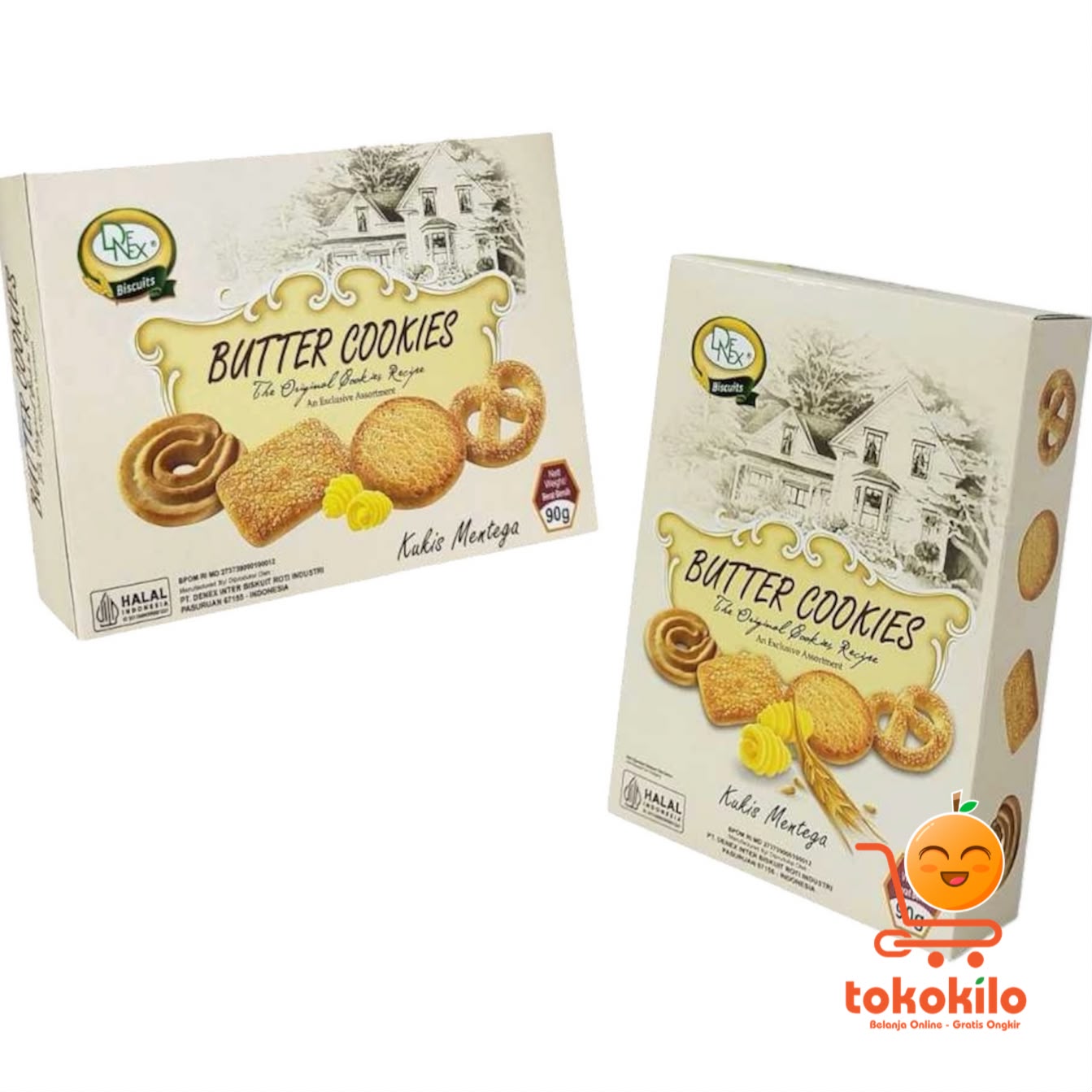 Denex Butter Cookies 90gr 