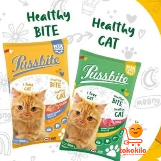 Pussbite Tuna & Salmon 400gr 