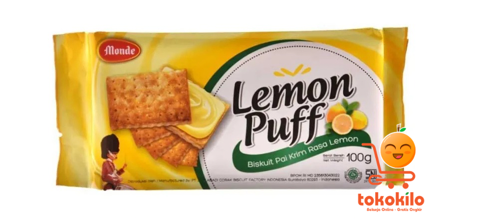 Monde Lemon Puff 100gr