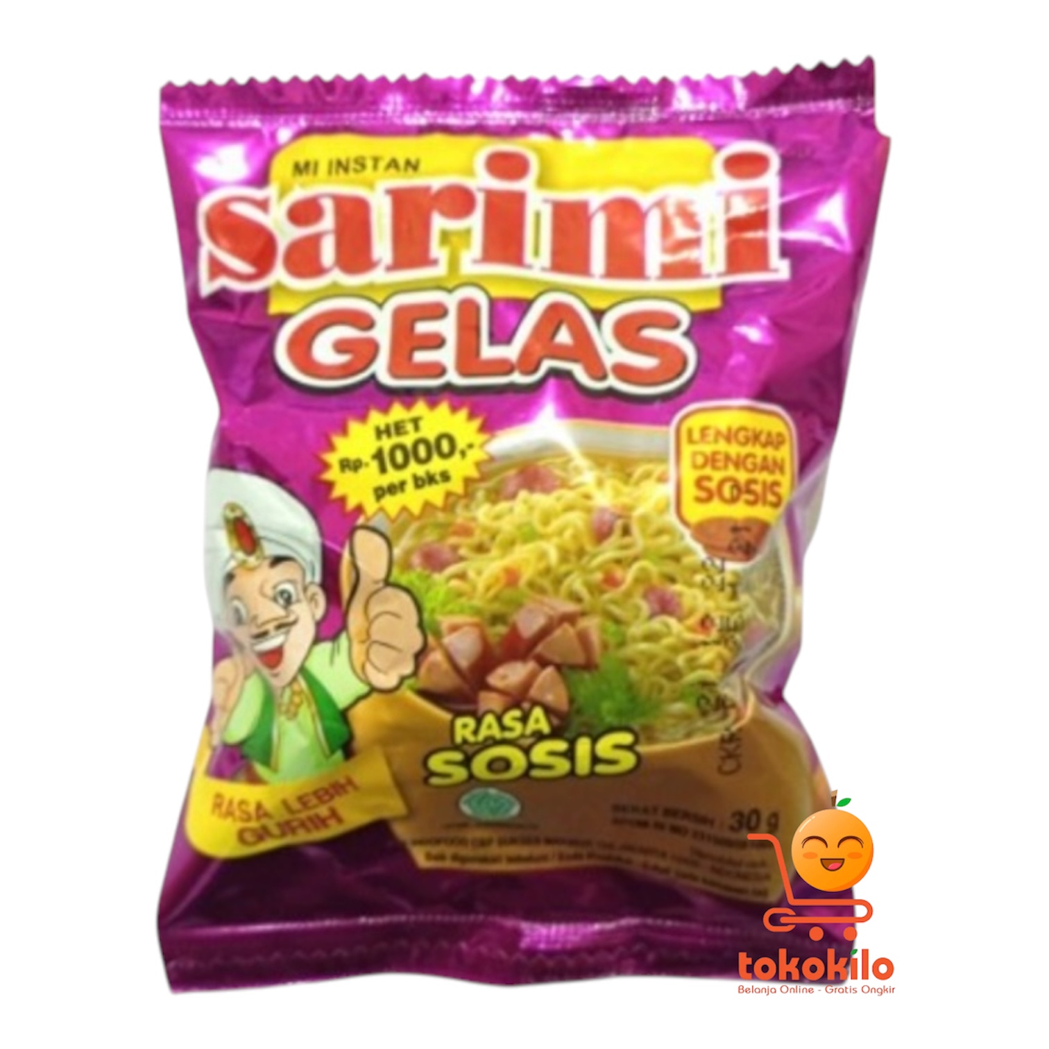 Sarimie Gelas rasa Sosis 30gr
