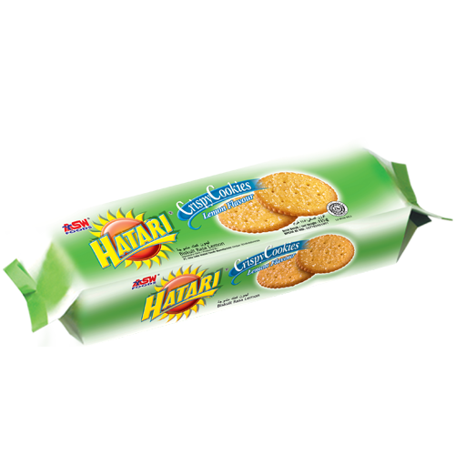 Hatari Crispy Cookies rasa Lemon 115gr
