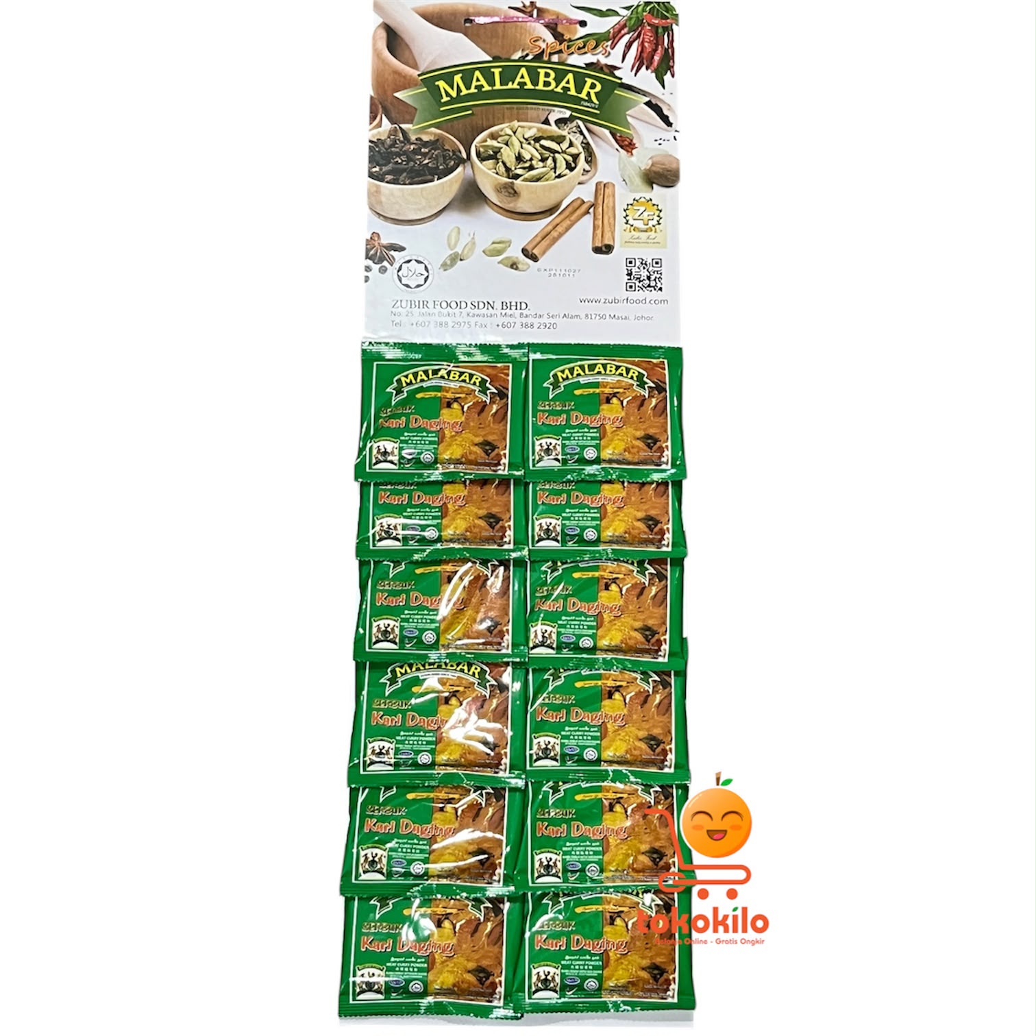 Malabar Bumbu Kari Daging 25gr