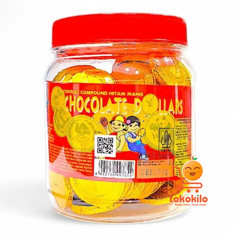 Chocolate Koin Dollar 3gr