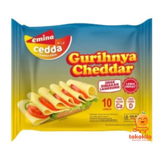 Keju Emina Slice Ceddar 10's