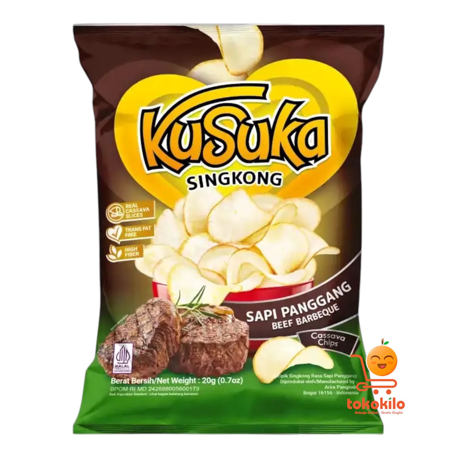 Kusuka Sapi Panggang 20gr 