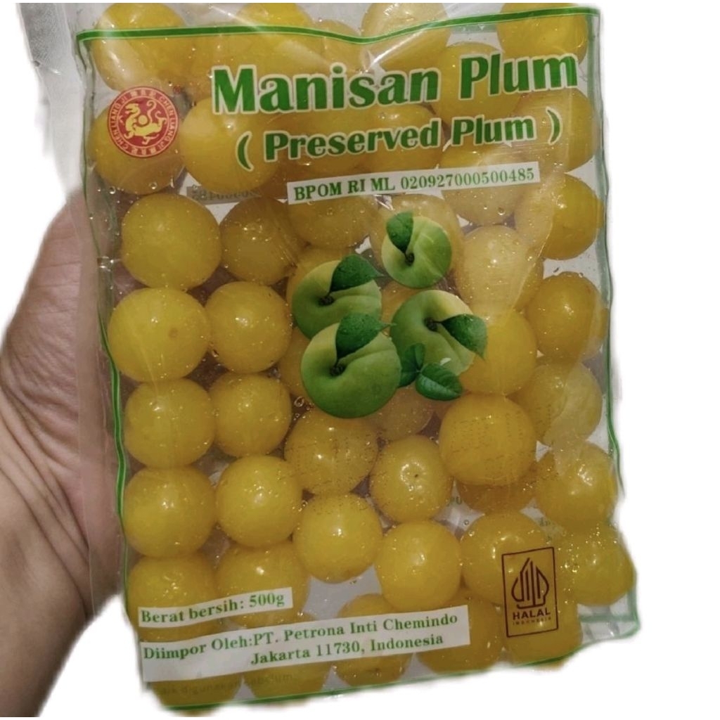 Manisan Plum Kuning 500gr