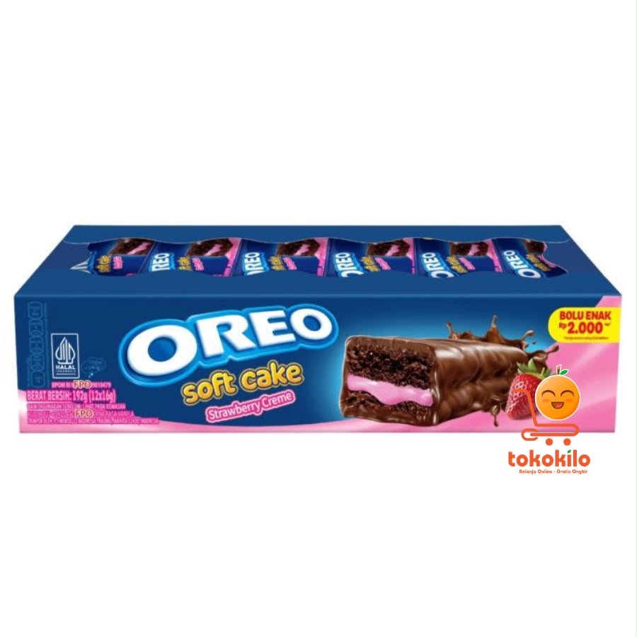 Oreo Softcake Strawberry 16gr