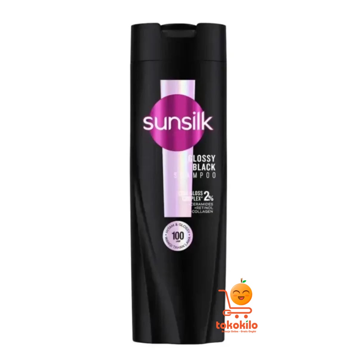 Sunsilk Shampo Glossyblack 160ml