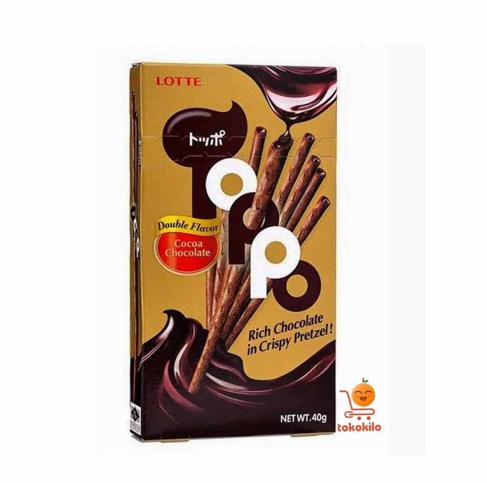 Lotte Toppo Stik Rasa Coklat 40gr