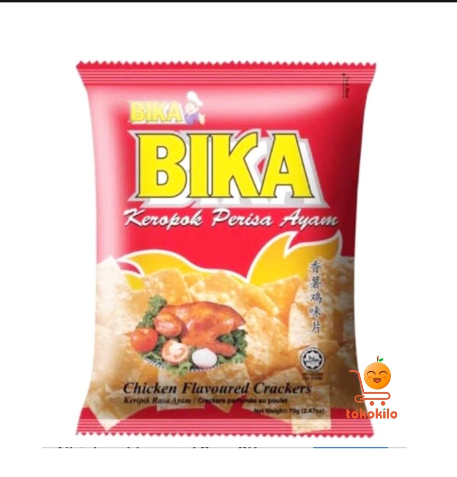 Bika Kerupuk Rasa Ayam 70gr