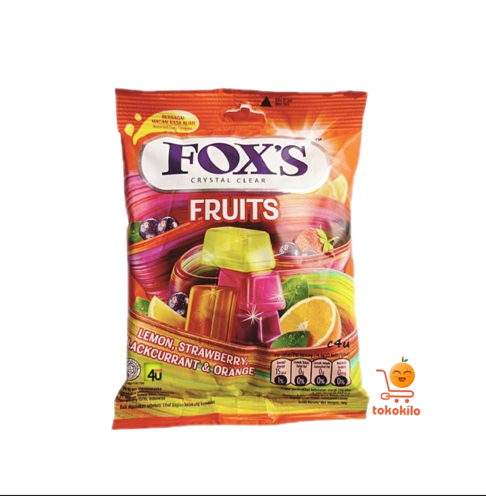 Permen Fox's Bermacam Rasa 90gr