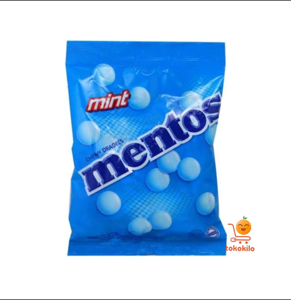 Mentos Chewy Dragees Mint 135gr