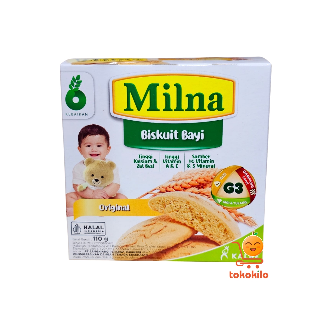 Milna Biskuit Bayi Rasa Original 110gr