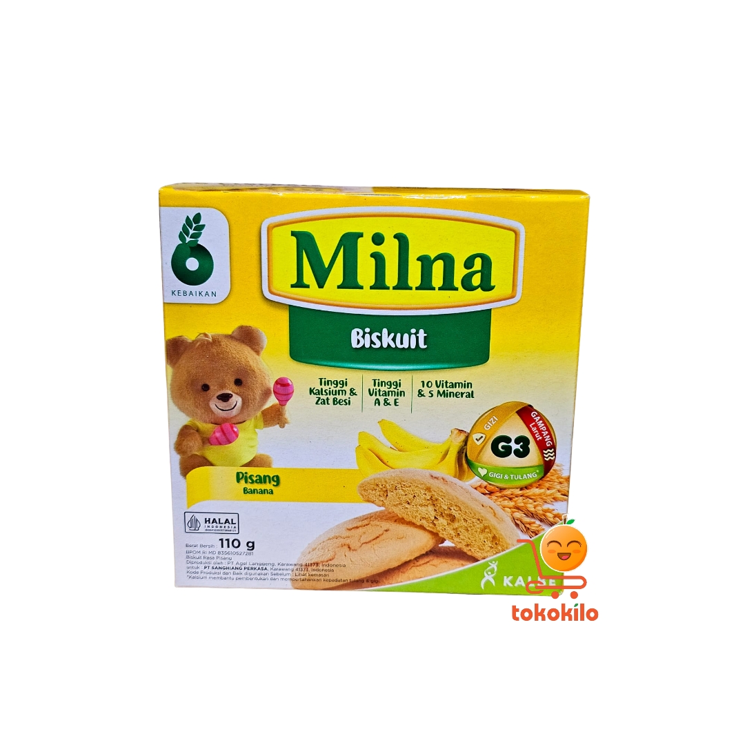 Milna Biskuit Bayi rasa Pisang 110gr