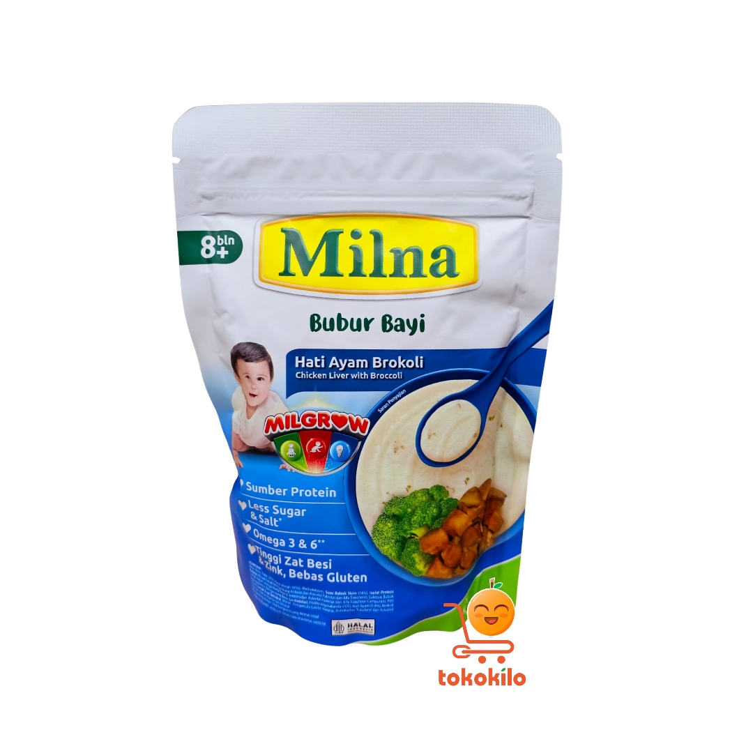 Milna Bubur Bayi rasa Hati Ayam Brokoli 100gr