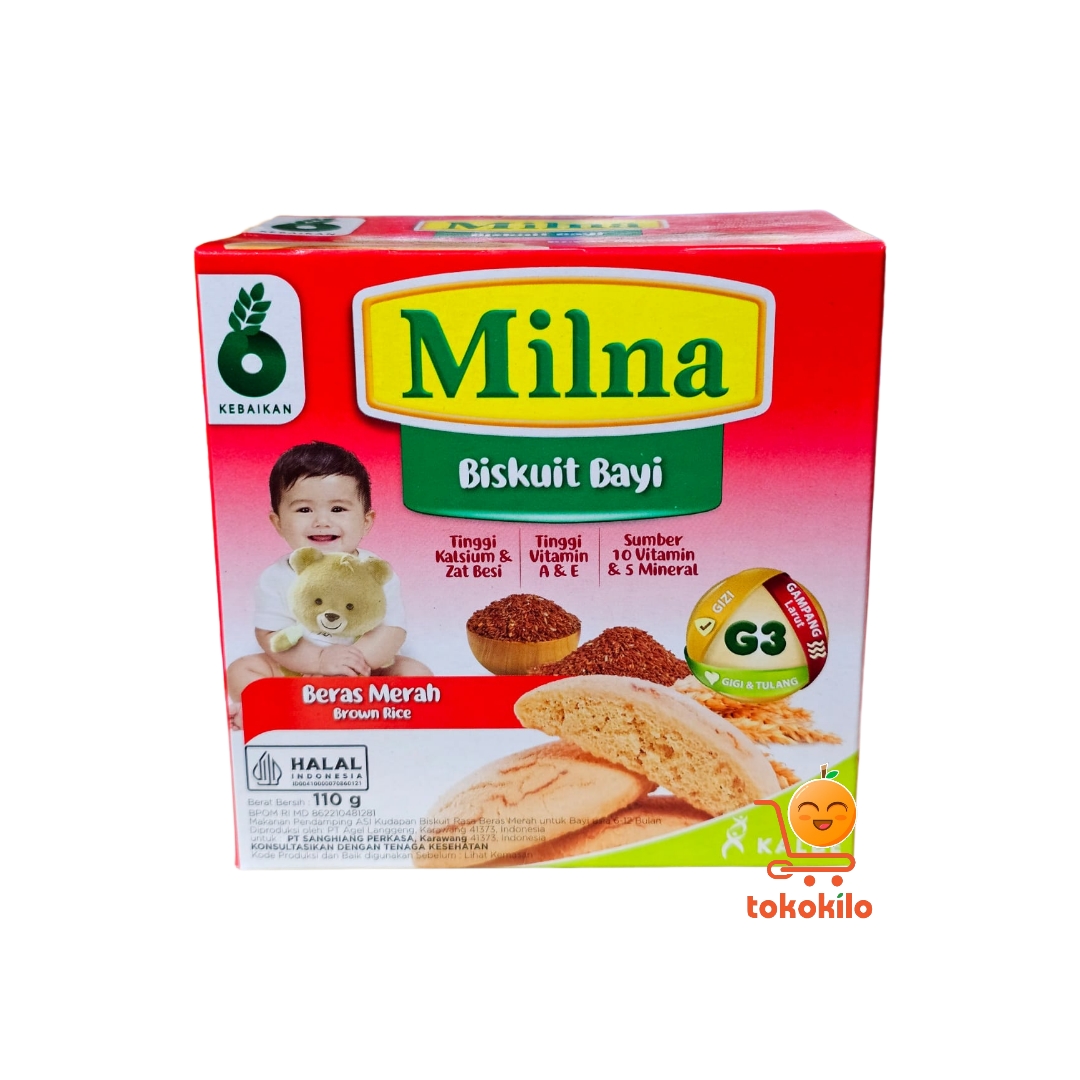 Milna Biskuit Bayi Rasa Beras 110gr