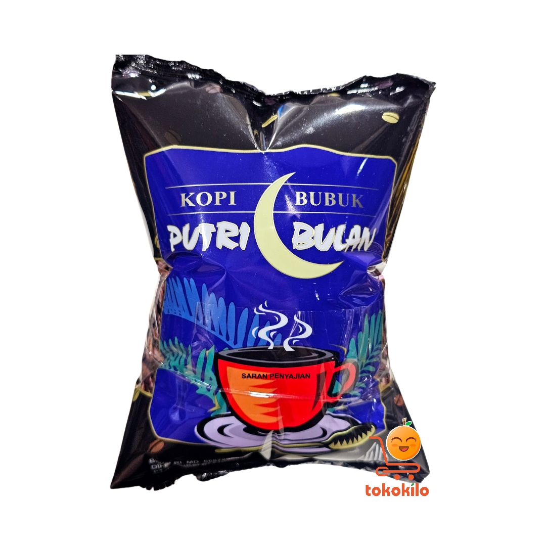 Kopi Bubuk Putri Bulan  120gr + Gelas