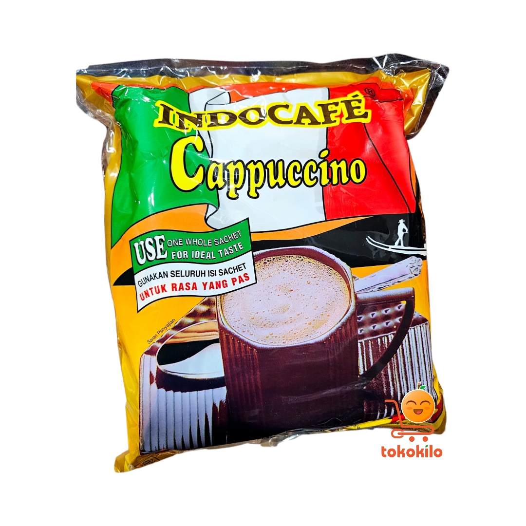 Indocafe Cappuccino 25gr(1BagX50sac) (1Pack X 5 Sachet)