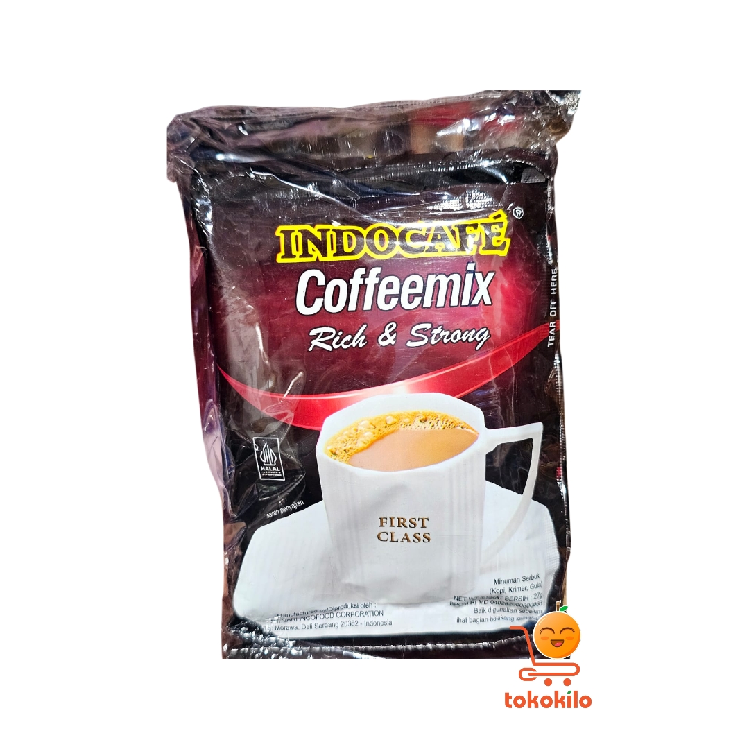 Indocafe Coffeemix Rich & Strong 27gr (1 Pack 5 Bks)