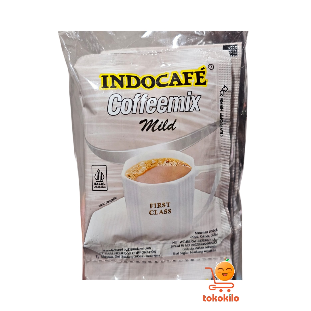 Indocafe Coffeemix Mild 18gr (1 Pack 5 Bks)