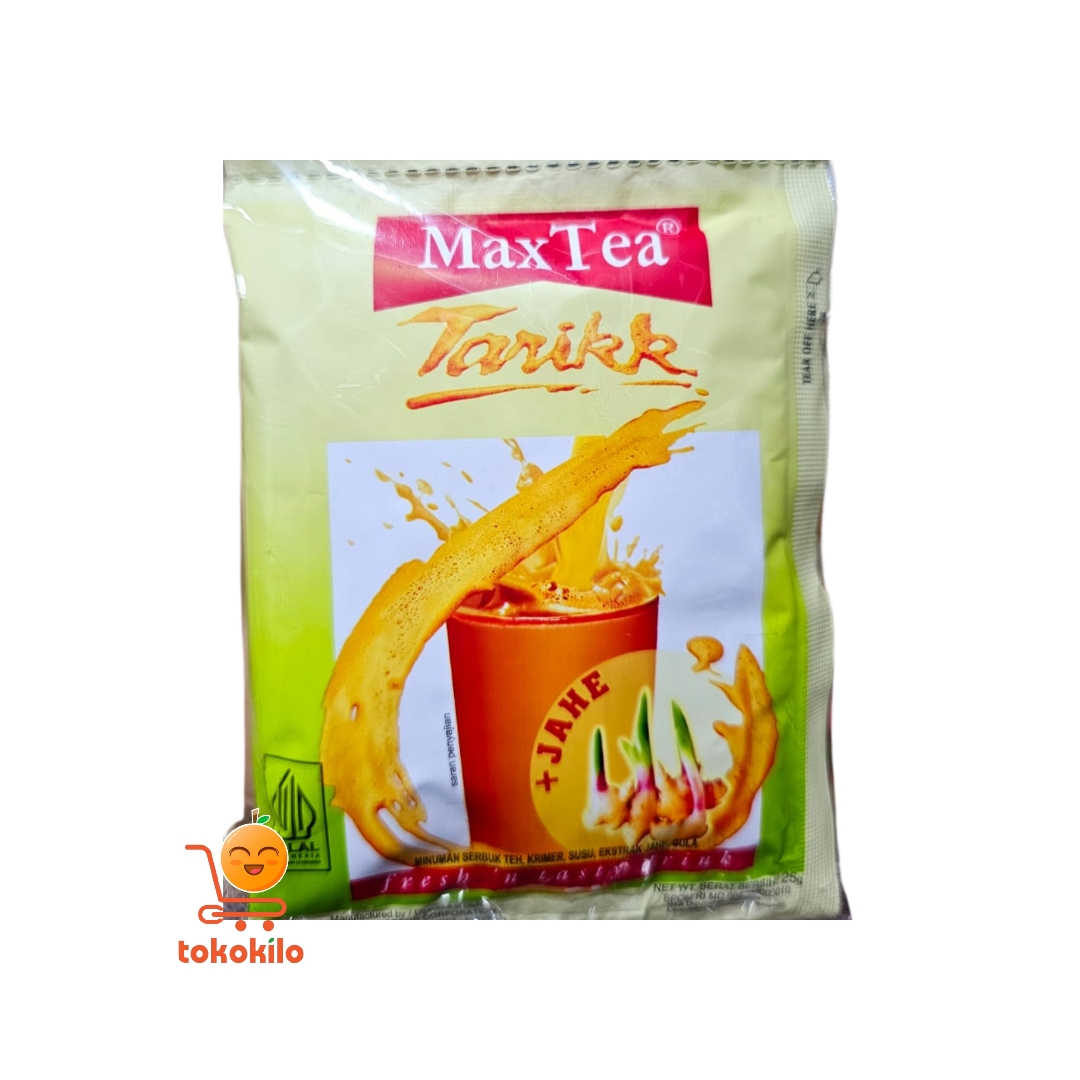 MaxTea Tarik + Jahe 25gr (1 Pack 5 Shaset)