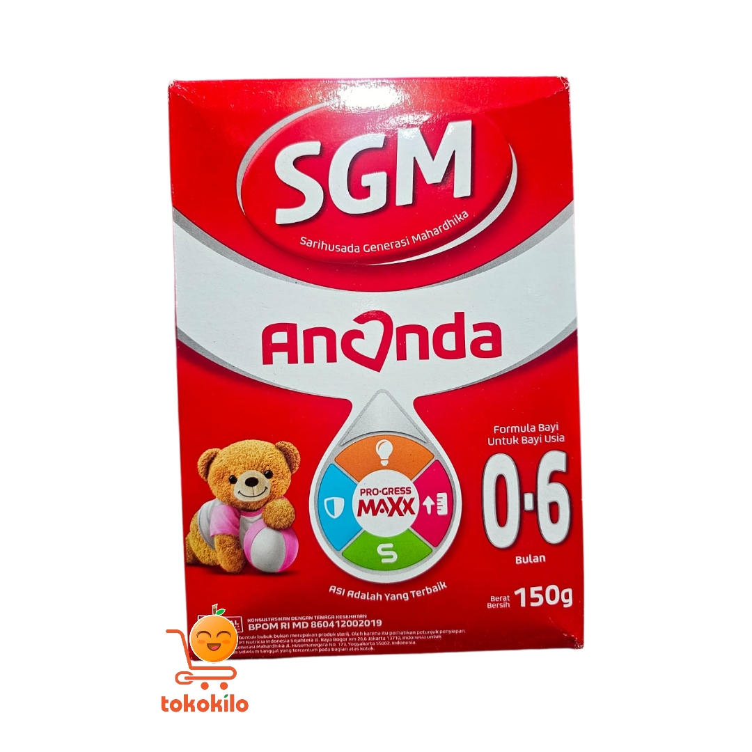 SGM Susu Formula Bayi 0–6 Bulan  150gr, 400gr, 1kg