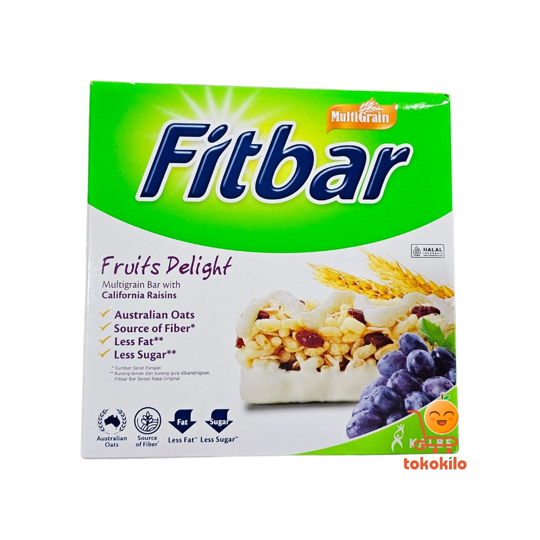 Fitbar Fruits Delight 5 X 20gr 100gr