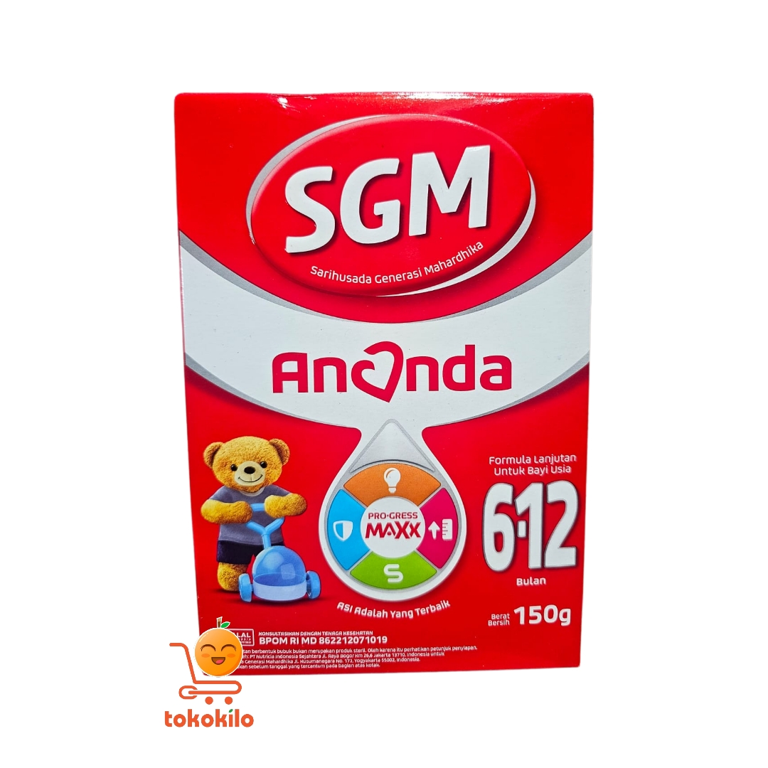 SGM Susu Formula Bayi 6–12 Bulan 150gr, 400gr, 1kg