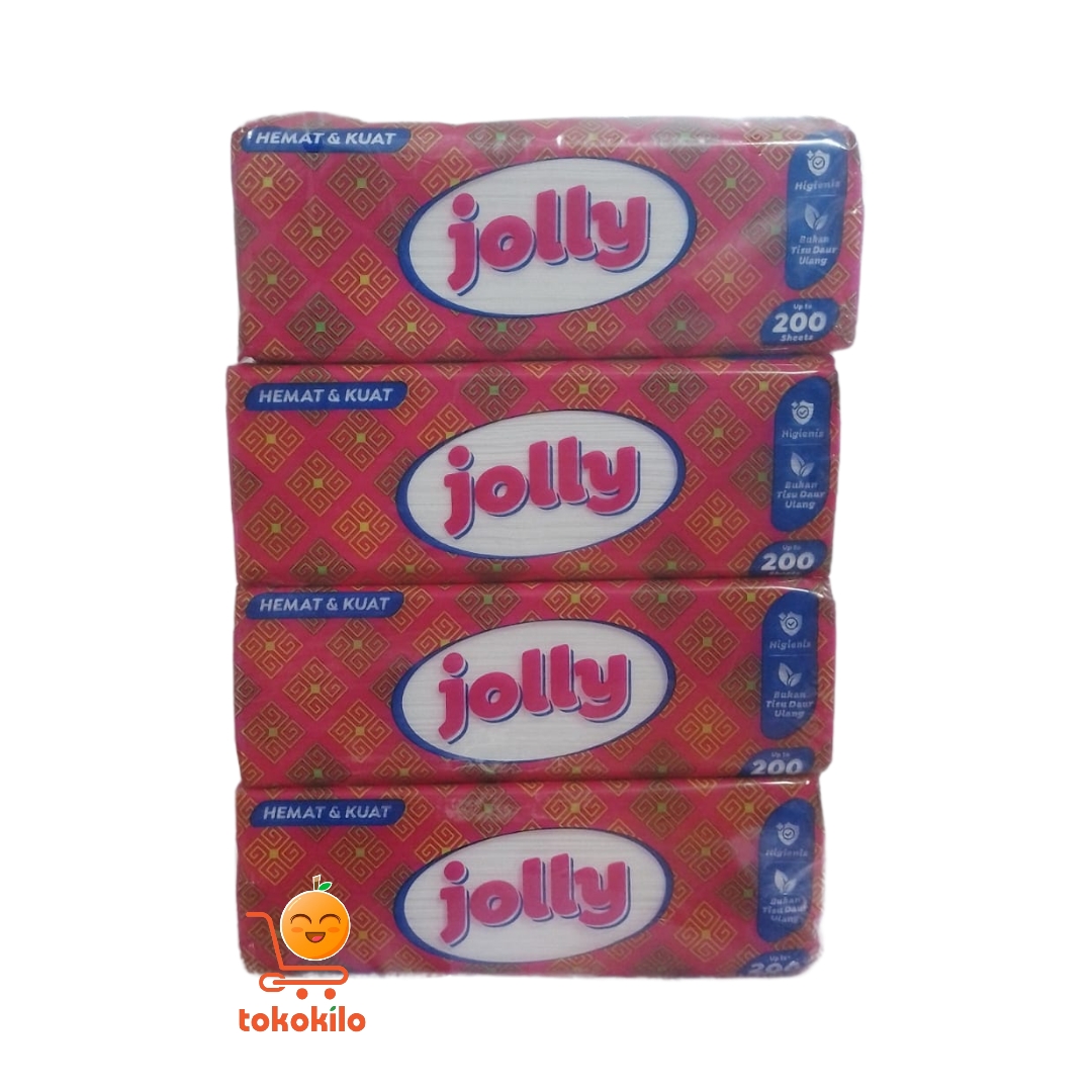 Tisu Wajah Jolly 200 Lembar