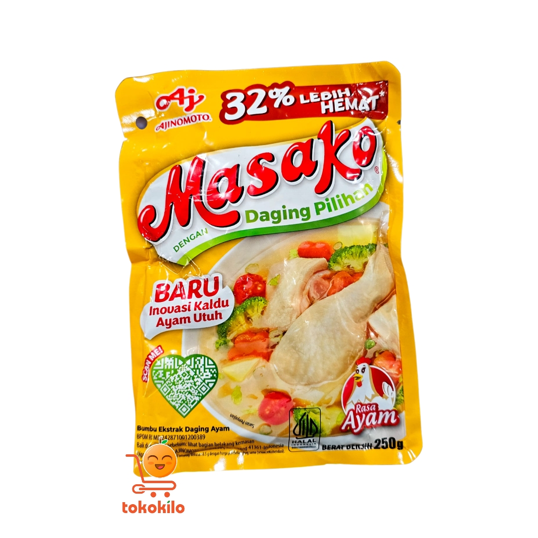 Masako Kaldu Ayam 8,5gr, 123gr, 250gr