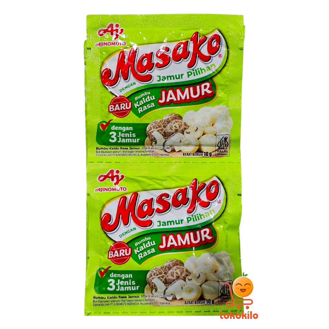 Masako Kaldu Jamur 10gr, 40gr