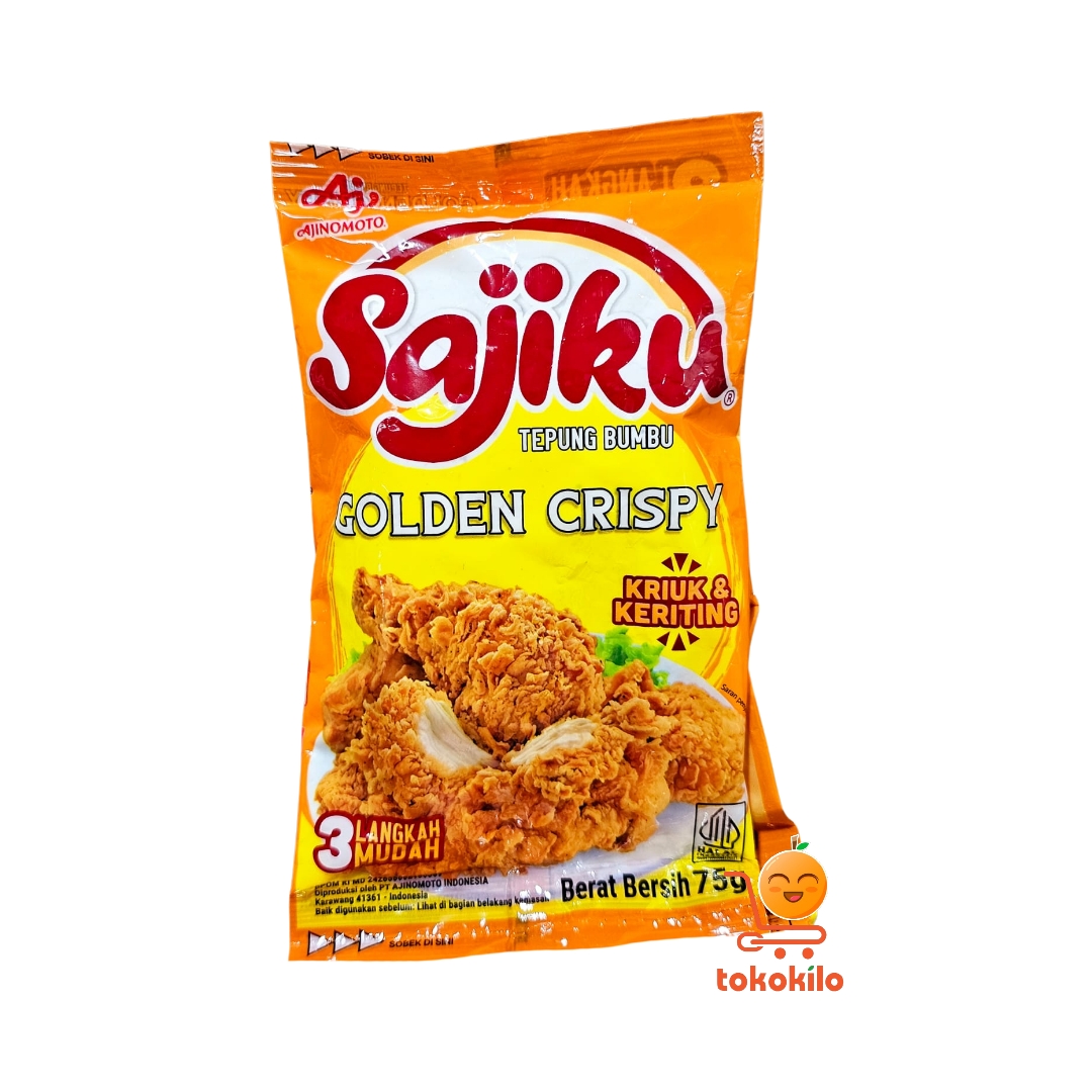 Sajiku Tepung Bumbu Golden Crispy 75gr, 200gr