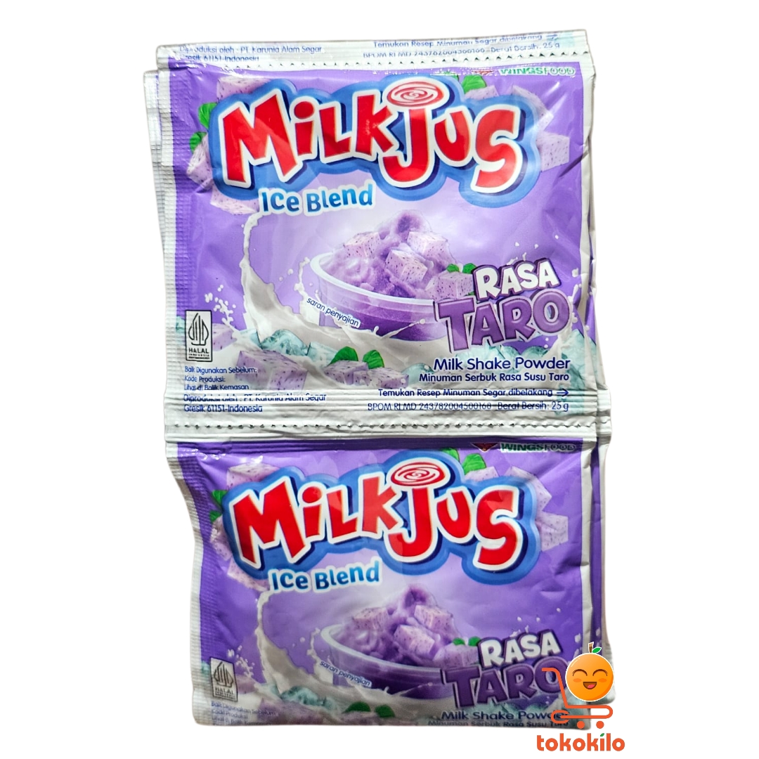 Milkjus Ice Blend Rasa Taro 25gr