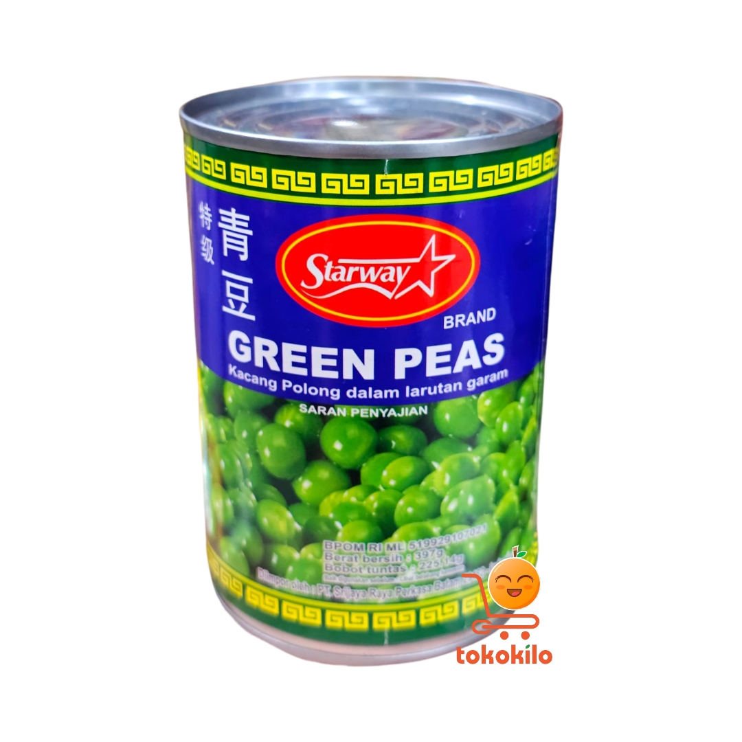 Starway Kacang Polong Kaleng 397gr