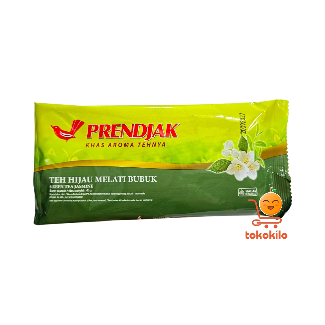 Teh Hijau Melati Bubuk Prendjak 41gr